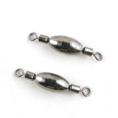 5 Pieces Fishing Swivel Tackle Fly Solid Clip Bulk Lots Wholesale Supplies U0873 Rolling Copper Weight Cross Lock