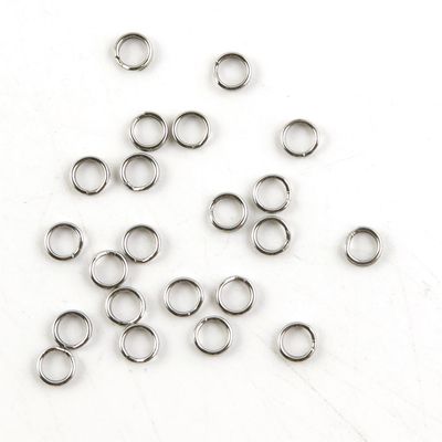 440 Pieces Fishing Swivel Tackle Fly Solid Clip Bulk Lots Wholesale Supplies T0649 Split Ring 3.5MM