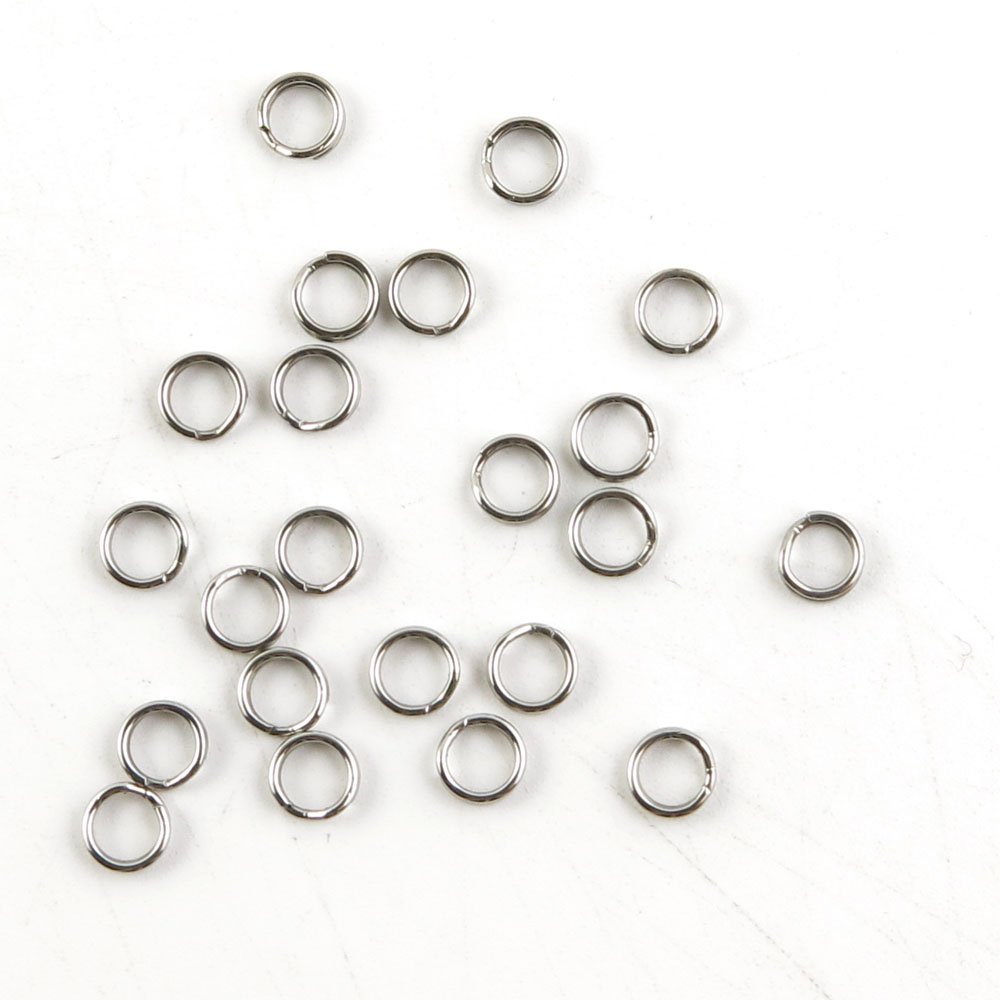 440 Pieces Fishing Swivel Tackle Fly Solid Clip Bulk Lots Wholesale Supplies T0649 Split Ring 3.5MM