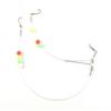1 Pieces Fishing Swivel Tackle Fly Solid Clip Bulk Lots Wholesale Supplies L0898 Wire Rig Hooks Floating Luminous 10# view 1