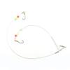 10 Pieces Fishing Swivel Tackle Fly Solid Clip Bulk Lots Wholesale Supplies L0663 Wire Rig Hooks Floating Luminous 18# view 1