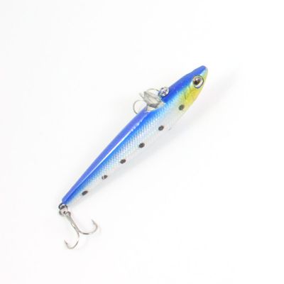 10 PCS Fishing Lures Crankbait K0065 80mm 9g Sinking PencilFly Tackle Freshwater Seawater Crank Hard Baits Jerk Pike Hooks Salmon