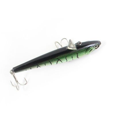 10 PCS Fishing Lures Crankbait R0831 80mm 9g Sinking PencilFly Tackle Freshwater Seawater Crank Hard Baits Jerk Pike Hooks Salmon
