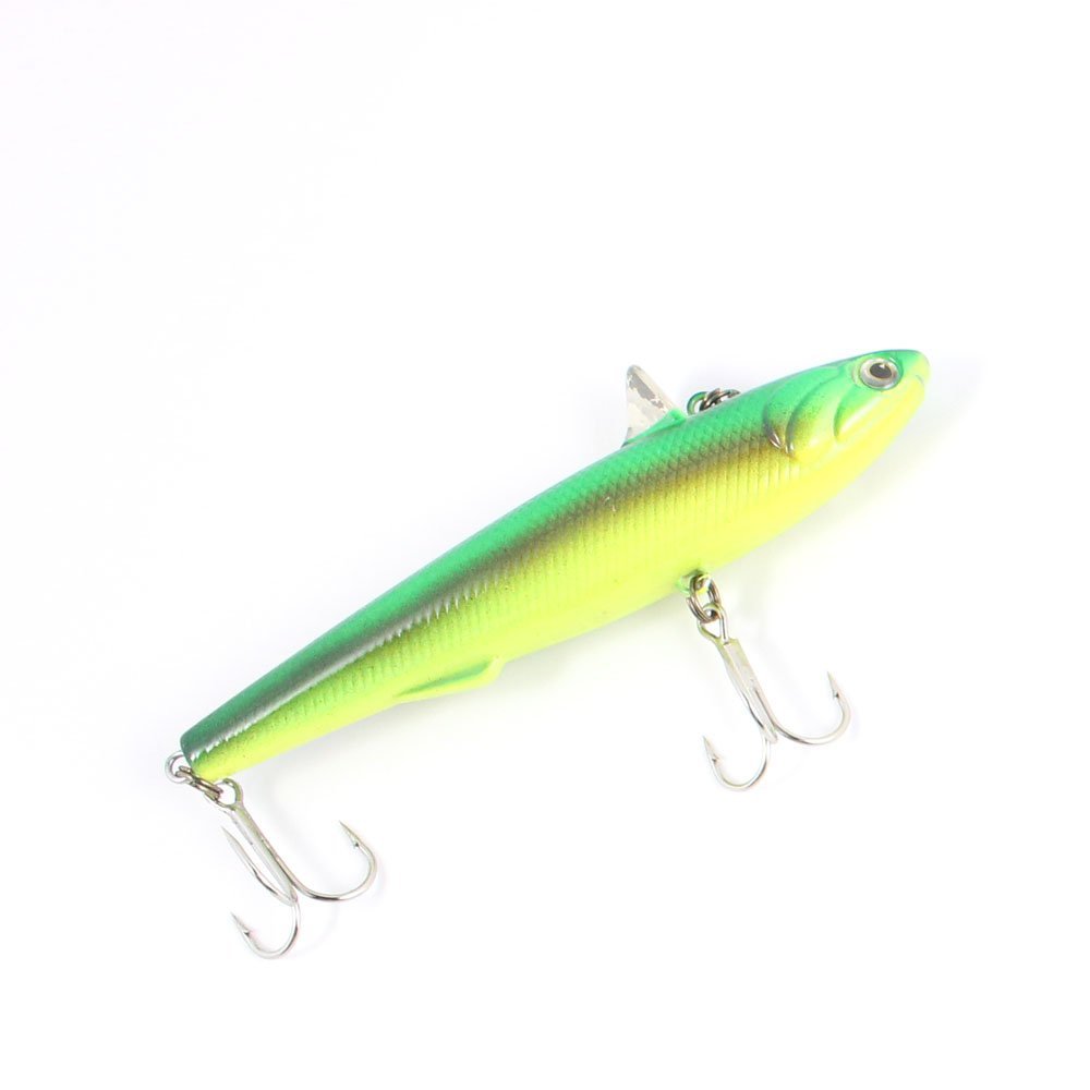 10 PCS Fishing Lures Crankbait N0653 80mm 9g Sinking PencilFly Tackle Freshwater Seawater Crank Hard Baits Jerk Pike Hooks Salmon