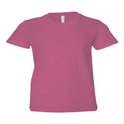 Bella Canvas Boy's Short Sleeve Tee Large Berry