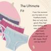 Feathers Girls Multi Stripe Snug Fit Tagless Briefs Underwear - 100% Cotton Super Soft Panties, 10 view 3