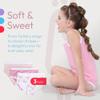Feathers Girls Butterfly Print Snug Fit Tagless Briefs Underwear - 100% Cotton Super Soft Panties Pink view 4