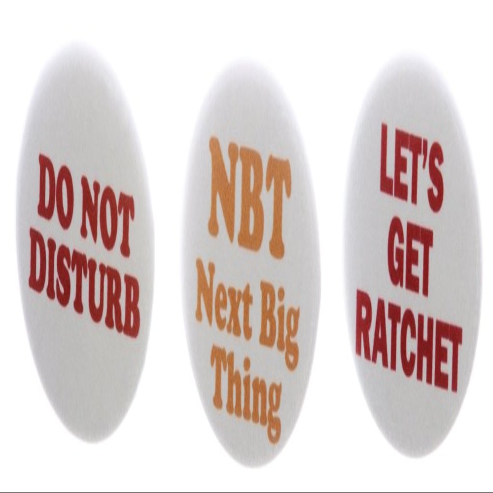 A&T Designs Set 3 Slang Humor Quotes 2.25" Keychains Do Not Disturb Ratchet NBT