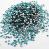 1400 pcs Rhinestone Crystal Glass A Flatback Round Gems Embellishments UWXF0 Peacock Blue