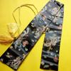 135cm Dragon and Phoenix Katana Japanese Samurai Sword Bag Silk BLACK view 4
