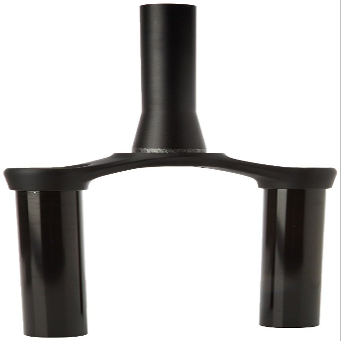 RockShox CSU, Pike Solo Air, 27.5", 42 Off-Set, Aluminum Taper, Diffusion Black (No Gradients)
