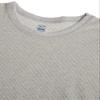Fruit of the Loom Men's Classic Midweight Waffle Thermal Underwear Crew Top (1 & 2 Packs), Light Grey Heather, XX-Large view 2