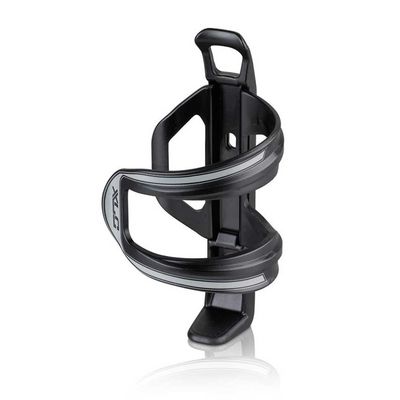 XLC Unisex's BC-S06 Side Drinking Bottle Cage, Black/Grey, One Size