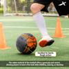 Vector X Street Soccer Football (Orange/Black, Size: 5) Material: Rubber Moulded Football 32 Panel Ball Standard Size 5 view 4