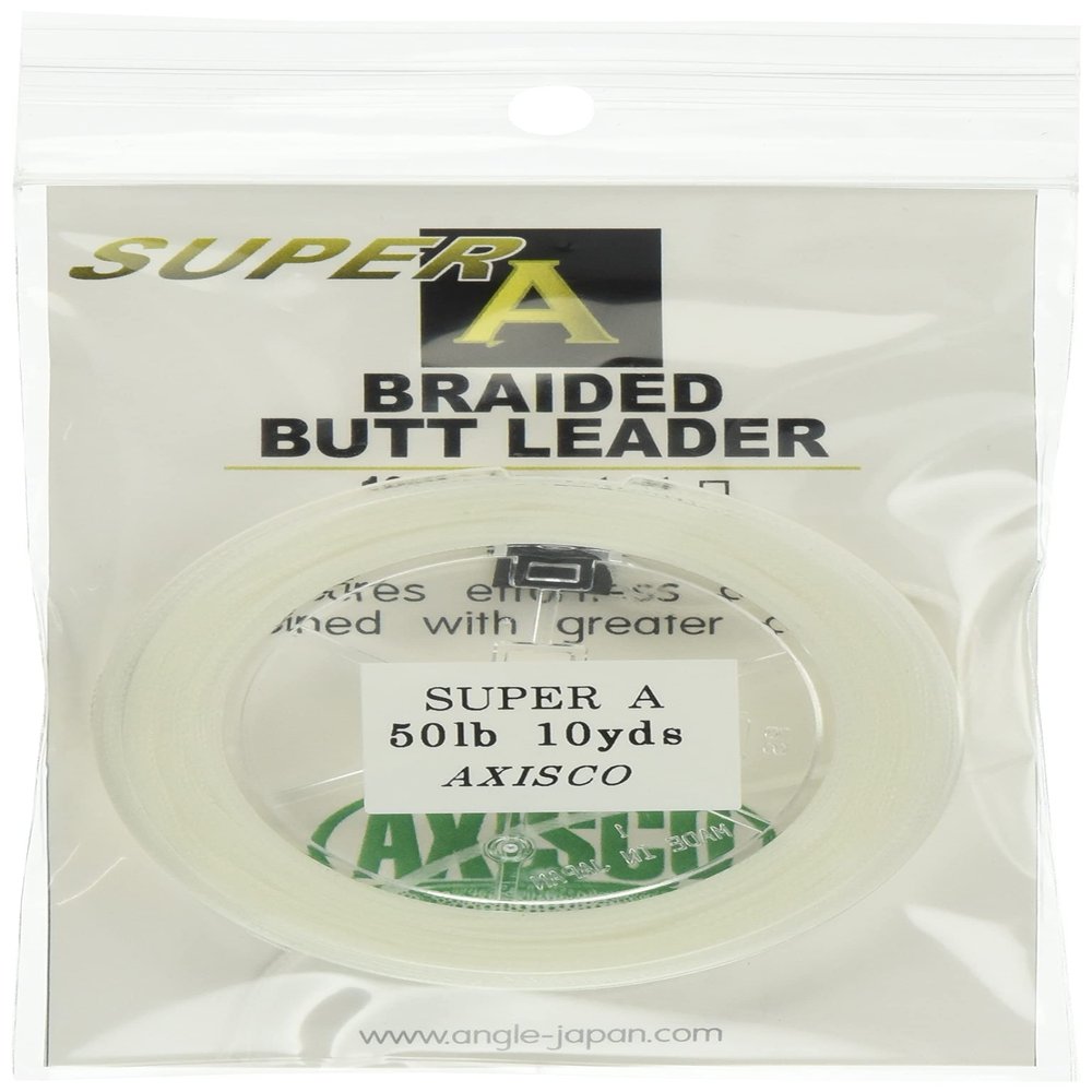 AXISCO Super A Braided Leader 50lb 10yd