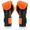 Fairtex Muay Thai Boxing Gloves BGV9 - Heavy Hitter Mexican Style Training & Sparring Gloves for Kick Boxing MMA K1 (Orange/Black/Blk Piping, 14 oz) view 2