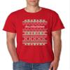 ALLNTRENDS Men's T Shirt Marry F***ing Christmas (3XL, Red) view 1