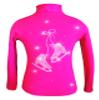 Ice Fire Figure Skating Jacket with Pair of Skates Design (Pink, Adult X-Small) view 1