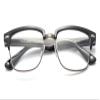 Newbee Fashion - Slim Squared Style Celebrity Fashionista Pattern Temple Reading Glasses by IG view 2
