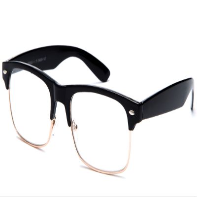 Newbee Fashion - Slim Thick Squared Style Celebrity Fashionista Pattern Temple Reading Glasses by IG