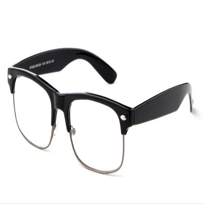 Newbee Fashion - Slim Thick Squared Style Celebrity Fashionista Pattern Temple Reading Glasses by IG