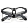 Newbee Fashion - Slim Thick Squared Style Celebrity Fashionista Pattern Temple Reading Glasses by IG view 2