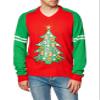 Forum Men's Plus-Size Extra Large All Sports Ugly Christmas Sweater, Multi, X-Large view 2