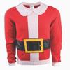 Forum Men's Santa Ugly Christmas Sweater, Multi, Large view 2