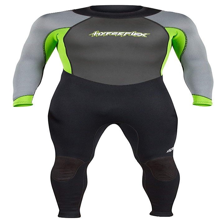 Hyperflex Access Mens and Womens Full Body 3mm Backzip Wetsuit - Warm 4-Way Stretch Neoprene - Adjustable Collar and Flat Lock Construction - High Performance 50+ UV Shield