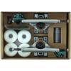 Industrial Comp-PK 5.0" Raw Skateboard Trucks Includes White 52mm Wheels - 7.75" Axle (Set of 2) view 1