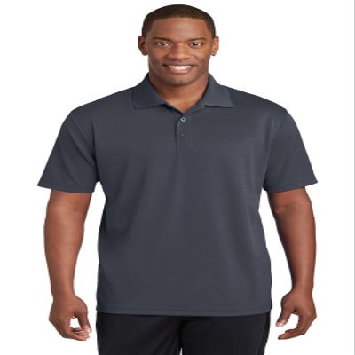 SPORT-TEK Unisex PosiCharge RacerMesh Polo Graphite