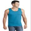 Port & Company Core Cotton Tank Top-PC54TT-XL-Neon Blue view 1