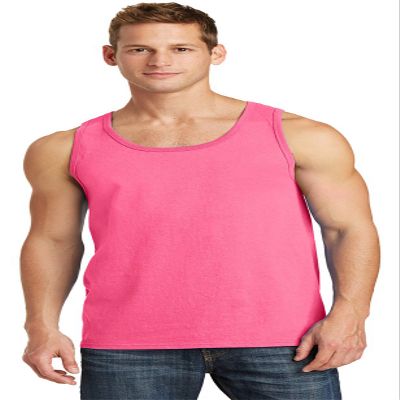 Port & Company PC54TT 100% Cotton Tank Top - Neon Pink - 2XL