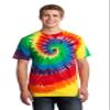 Port & Company PC147 Essential Tie-Dye Tee, Blaze Rainbow, Small [Apparel] view 1