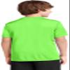 Port & Company Youth Performance Tee | UPF 50 Athletic Workout Clothing for Spring & Summer | PC380Y, Neon Green, Small view 4