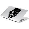 Yoonek Graphics V for Vendetta Vinyl Decal Sticker # 900 (10" x 6.8", Black) view 1