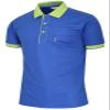 BCPOLO Men's Athletic Polo Dri-Fit Short Sleeve Polo Shirt-Blue L view 1