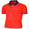 BCPOLO Men's Athletic Polo Dri-Fit Short Sleeve Polo Shirt-Scarlet M view 1