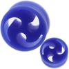 11/16 gauges ear plugs flesh tunnels silicone steel screw wood double flared stretcher Taper 11/16 18mm view 4