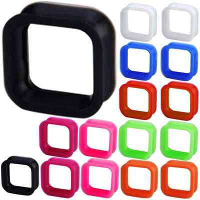 1 gauges 26mm 00g plugs ear gauges gauge tunnels plug earring ears women men silicone 1 inch 26mm