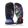 Waterproof Thermal Winter Ski Gloves Outdoor Sports Gloves (Skull, L) view 1