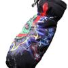 Waterproof Thermal Winter Ski Gloves Outdoor Sports Gloves (Skull, L) view 3