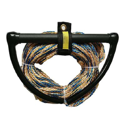 Wakeboard Rope with Handle, 75Ft Professional High Performance Wakeboard Tow Rope and Boat Surfing Rope | Multipurpose Wakesurf Rope for Water Ski/Wakeboard/Kneeboard,Blue