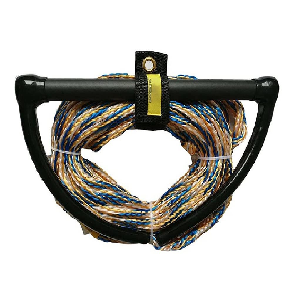 Wakeboard Rope with Handle, 75Ft Professional High Performance Wakeboard Tow Rope and Boat Surfing Rope | Multipurpose Wakesurf Rope for Water Ski/Wakeboard/Kneeboard,Blue