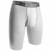 2UNDR Mens Swing Shift 9" Boxer Long Leg Underwear White/Grey view 1