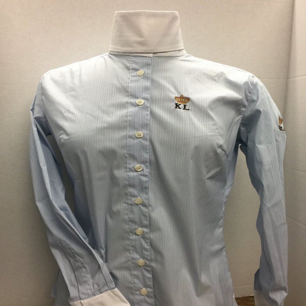 Kingsland Equestrian Grass Valley Ladies Riding Shirt Long Sleeve (Medium)