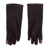 Jeanne Simmons Women's Jersey Leather Texting Gloves - Black OSFM view 2