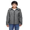 Team 365 Youth Conquest Jacket with Fleece Lining XL SPORT GRAPHITE view 1