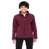 Team 365 Youth Leader Soft Shell Jacket M SPORT MAROON view 1