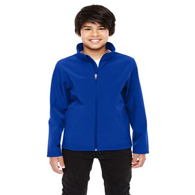 Team 365 Youth Leader Soft Shell Jacket S SPORT ROYAL